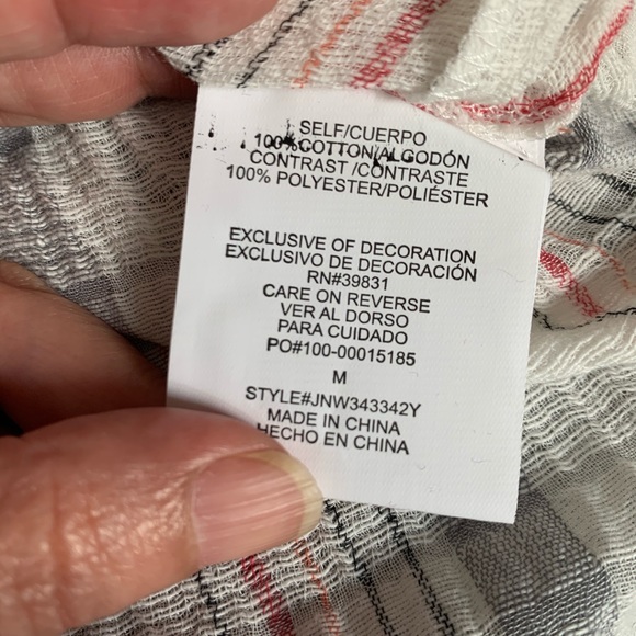 Women's Jolt multi color with lace shirt - Picture 5 of 8